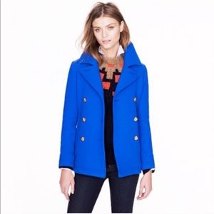 J. Crew // Stadium Cloth Majesty Peacoat
